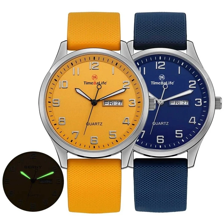 Rubber Strap Quartz Watch