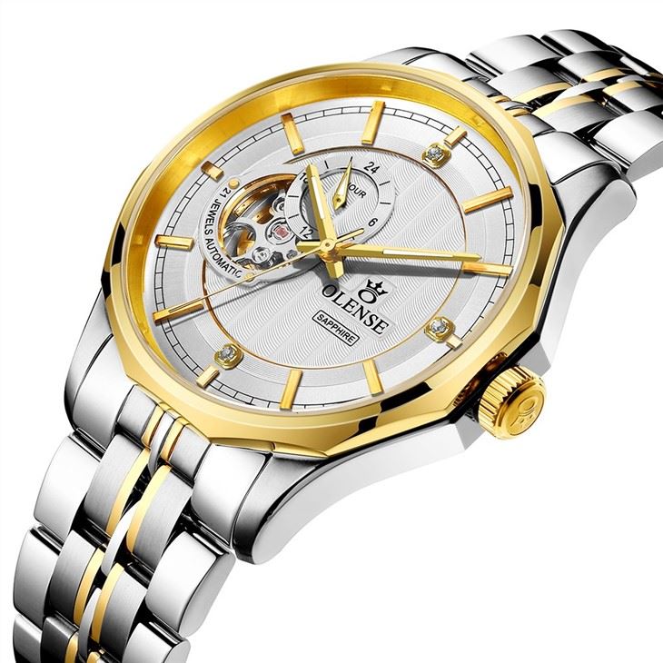 Brand Men's Automatic Mechanical Watches Mechanical Watch Stainless Steel High-end Watches Men
